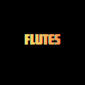 Flutes Don't get your valves in a twist- T-Shirt- Black, Orange