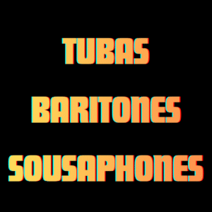 Tubas Don't get your valves in a twist- T-Shirt- Black, Orange
