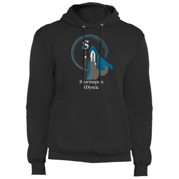 1240-12992-107901381 Stormspun Mystic Official Pullover Hoodie- Black- front logo