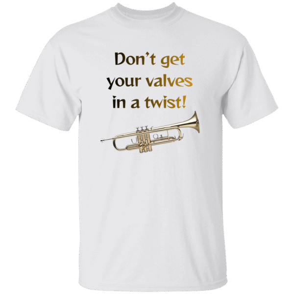 1049-9974-107958326 Don't get your valves in a twist- T-Shirt- White, Pink