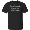 Sorry I tooted- T-Shirt- Black, Green