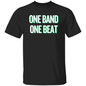 One Band One Beat- T-Shirt- Black