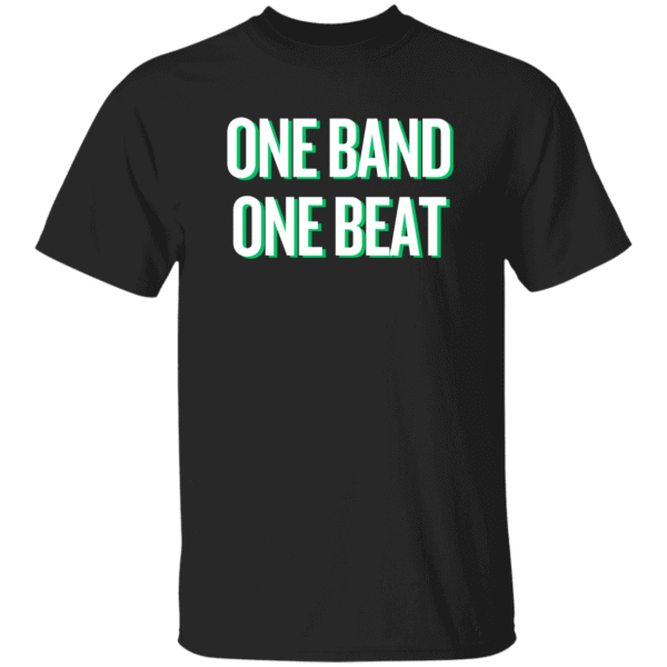 One Band One Beat- T-Shirt- Black