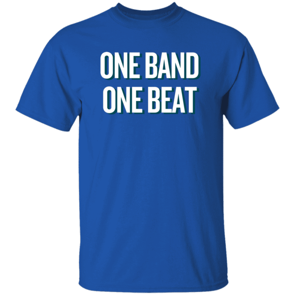 One Band One Beat- T-Shirt- Green, Blue