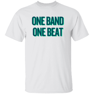 One Band One Beat- T-Shirt- White
