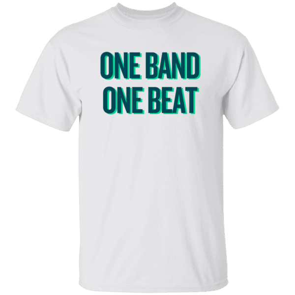 One Band One Beat- T-Shirt- White
