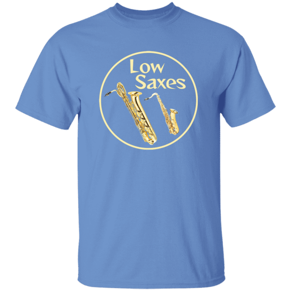 Low Saxes T-Shirt - Black, Blue
