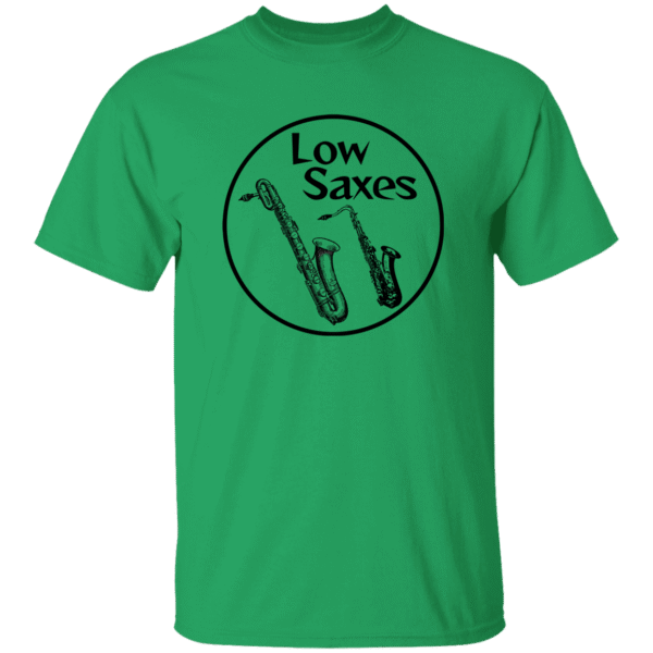 Low Saxes T-Shirt - White, Green
