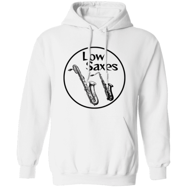 Low Saxes Hoodie - White
